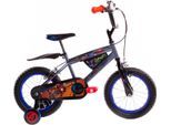 Kinderfahrrad HUFFY Gr. 24, grau, Fahrräder, Kinder, 24cm, 14 Zoll (35,56cm) hinten: 14 Zoll (35,56cm)