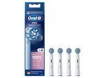 4 Oral-B PRO Sensitive Clean Zahnbürstenaufsätze