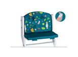 tiSsi Hochstuhleinlage , Blau , Animalprint , Füllung: Polyester , 26x4x40 cm , Oeko-Tex® Standard 100 , Klettverschluss , Babymöbel & Kindermöbel, Babyzimmer, Hochstühle