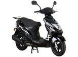 Alpha Motors Motorroller CityLeader 50 ccm 45 kmh EURO 5 schwarz