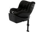 cybex Gold Reboarder-Kindersitz , Schwarz , Textil , 44x75x71 cm , ECE R 129 i-Size , 5-Punkt-Gurtsystem, abnehmbarer und waschbarer Bezug, höhenverstellbare Kopfstütze, optimaler Aufprallschutz, schnell und leicht im Auto montierbar, Isofix-Befestigung, Reboardsystem , Baby on Tour, Kindersitze, Reboarder-Sitze