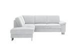 Beldomo System Ecksofa , Silberfarben , Textil , Ottomane links, L-Form , 248x200 cm , Goldenes M , Typenauswahl, Bettkasten erhältlich, Armteil rechts, in den Filialen seitenverkehrt erhältlich, individuell planbar, Hocker erhältlich, Bettfunktion erhältlich, Stoffauswahl, Fußauswahl , Wohnzimmer, Sofas & Couches, Wohnlandschaften, Ecksofas