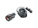BOSCH Home & Garden Werkzeugakku mit Ladegerät 1,5 Ah +GAL 1210 CV Li-Ion 1,5 Ah
