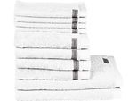 ROSS Handtuch Set »Sinfonie«, Set, 10 tlg., Frottier, beinhaltet Gästetücher, Handtücher und Badetücher