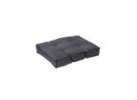 Dogman Dyna Classy Memory Foam Pet Bed Grey L 70x55x12cm
