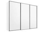 Moderano Schwebetürenschrank , Weiß , Holzwerkstoff , 6 Fächer , 249x222x68 cm , Goldenes M, BQ - Bündnis für Qualität, Made in Germany , Typenauswahl, Beimöbel erhältlich, umfangreiches Zubehör erhältlich, in verschiedenen Holzarten erhältlich, in verschiedenen Größen erhältlich , Schlafzimmer, Komplette Schlafzimmer und Serien, Schlafzimmerserien
