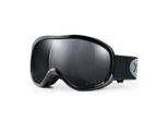 YEAZ Ski- und Snowboard-Brille schwarz/schwarz STEEZE