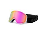 YEAZ Magnet-Ski-Snowboardbrille pink verspiegelt/weiß APEX