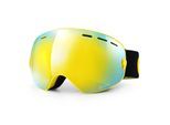YEAZ Ski- Snowboardbrille mit Rahmen gelb verspiegelt XTRM-SUMMIT