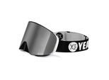 YEAZ Magnet-Ski-Snowboardbrille silber verspiegelt/silber APEX