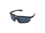 YEAZ Sport-Sonnenbrille schwarz/polarisiert SUNRAY