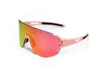 YEAZ Sport-Sonnenbrille weiß/blau SUNGLOW