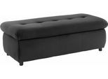 TRENDMANUFAKTUR Hocker »Indie II, bequemer Bankhocker mit Staufach unter der Sitzfläche«