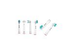 Nordic Quality Bürstenköpfe EB17P. Standard Clean 4-Pack Brush Heads