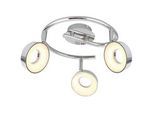 Xxxl Led-Strahler , Chromfarben , Metall, Kunststoff , 40x19x40 cm , RoHS, Europäischer Sicherheitsstandard , einfach zu transportieren , Lampen & Leuchten, Leuchtenserien