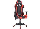 vidaXL Bürostuhl Gaming-Stuhl Neigbar Kunstleder Rot