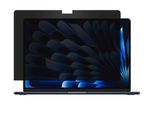 Targus Displayschutzglas »Magnetic Privacy Screen«, für Apple MacBook Air 15,3, Displayschutzfolie, Schutzfolie, Bildschirmschutz, kratz- & stossfest