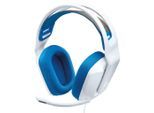Logitech G335 Kopfhörer gaming mit kabel mit Mikrofon - Weiß