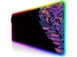 Titanwolf RGB Gaming Mauspad, Mousepad XL 800 x 300mm verbessert Präzision & Geschwindigkeit, Vector Gradient