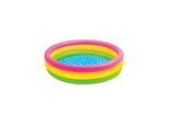 INTEX 57422NP - Planschbecken - Sunset Glow Baby Pool, 3-Ring (147x33cm) Babypool