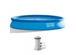 Intex Easy Set 28158NP - Aufblasbarer Pool + Filterpumpe