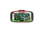 PDP Travel Case Plus GLOW - Minecraft Forest Battle - Miscellaneous Bag - Nintendo Switch