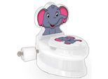 Meine kleine Toilette Elefant mit Spülsound und Toilettenpapierhalter