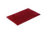 Vossen Badteppich , Bordeaux , Textil , Uni , rechteckig , 60x100 cm , ISO 9001, Fkt, Made in Austria, Oeko-Tex® Standard 100 , für Fußbodenheizung geeignet , Heimtextilien, Badtextilien, Badematten