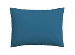 Schlafgut Kopfpolsterbezug , Blau , Textil , Uni , 60x80 cm , Textiles Vertrauen - Oeko-Tex®, AZO-frei, Oeko-Tex® Standard 100 , Heimtextilien, Bezüge, Polsterbezüge