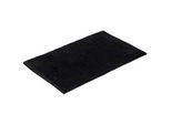 Vossen Badteppich , Schwarz , Textil , Uni , rechteckig , 60x100 cm , Oeko-Tex® Standard 100, Made in Austria, Fkt, ISO 9001 , für Fußbodenheizung geeignet , Heimtextilien, Badtextilien, Badematten