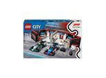 LEGO City 60444 F1® Garage mit Mercedes-AMG & Alpine Rennautos