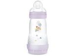 MAM Weithalsflasche , Lila , Kunststoff , 260 ml , BPA-frei , Füttern, Babyfläschchen
