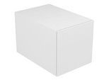 Keuco Edition 11 Modul-Unterbauschrank 31310570100 35 x 35 x 53,5 cm, mit LED-Beleuchtung, Lack Seidenmatt, Glas Schwarz