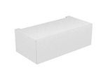 Keuco Edition 11 Modul-Unterbauschrank 31312270100 105 x 35 x 53,5 cm, mit LED-Beleuchtung, Lack Seidenmatt, Glas weiß satiniert
