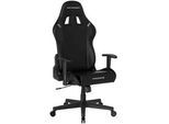 Dxracer Gamingstuhl , Schwarz , Kunststoff, Textil , Drehkreuz , 67x126x67 cm , Wippmechanik mit Härtegradeinstellung, Sitzfläche 360° drehbar, Nackenkissen abnehmbar, Lendenkissen abnehmbar , Büromöbel, Bürostühle, Gaming-Sessel