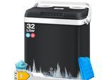 KESSER® 32 L Kühlbox 12V, 230V Stecker, Mini-Kühlschrank, Thermoelektrische Warmhaltebox