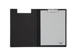 Schreibmappe Maul MAULbalance, A4, Klemmweite 8 mm, individualisierbar, aufhängbar, L 323 x B 234 x H 16 mm, Karton, recycelbar, schwarz
