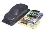 Tamiya Modellbausatz »Tamiya Subaru Impreza WRC 2007 unlackiert 190 mm«, 1:10