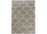 Xxxl Läufer , Beige , Textil , Raute , rechteckig , 80x250 cm , Oeko-Tex® Standard 100 , für Fußbodenheizung geeignet, schmutzabweisend, für Hausstauballergiker geeignet, lichtunempfindlich, antistatisch, pflegeleicht, strapazierfähig, leicht zusammenrollbar , Teppiche Und Böden, Teppiche, Teppichläufer, Läufer