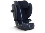 cybex Gold Kinderautositz , Dunkelblau , 27.5x60x60.5 cm , ECE R 129 i-Size , abnehmbarer und waschbarer Bezug, höhenverstellbare Kopfstütze, optimaler Aufprallschutz, schadstoffgeprüft, schnell und leicht im Auto montierbar, Seitenaufprallschutz, Isofix-Befestigung, faltbar , Baby on Tour, Kindersitze, Kindersitze