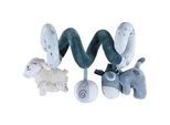 Patinio Babyschalenmobile , Creme, Grau, Weiß, Dunkelgrau , Textil , Füllung: Polyester , 17 cm , EN 71 , schadstofffrei, transportierbar , Baby on Tour, Babyschalen, Babyschalenzubehör