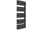 Sanotechnik Handtuchtrockner , Schwarz , Metall , 62x155 cm , Badezimmer, Badezimmerausstattung, Handtuchtrockner