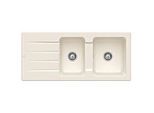 Villeroy & Boch Architectura Einbauspüle 338002KR mit Ablaufgarnitur und Exzenterbetätigung, Crema