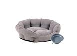Rohrschneider ® Hundebett, Katzenkorb mit Gratis-Wassernapf