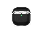 KeyBudz Artisan Series Leather Case for Airpods 4:th gen - Black