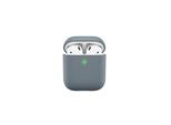 KeyBudz PodSkinz Artisan Series Leather Case - Handcrafted Leather Case for your Airpods - Slate