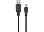 Pro USB-A USB Mini-B (5-pin) - 1m - Schwarz