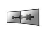 Neomounts Monitor-Halterung FPMA-CB100BLACK schwarz für 2 Monitore, Wandhalterung