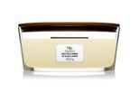 Woodwick White Tea & Jasmine geurkaars met een houten lont (hearthwick) 453.6 g