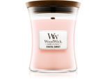 Woodwick Coastal Sunset geurkaars met een houten lont 275 g